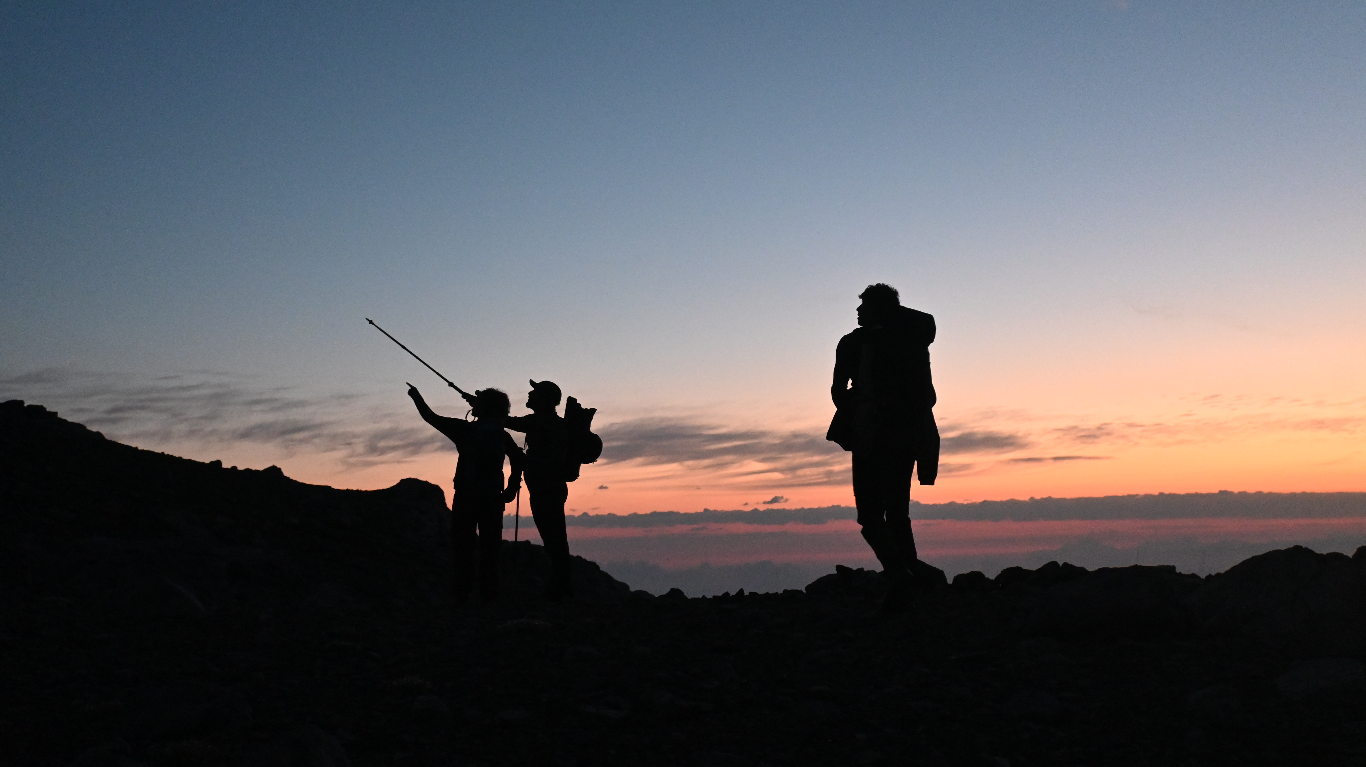 Campamento en la montaña